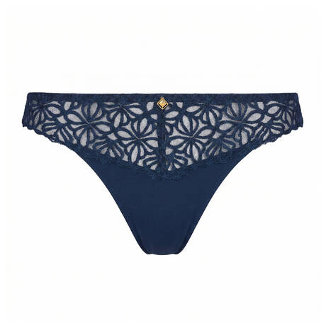 AUBADE Tanga Secret Memories Deep Blue