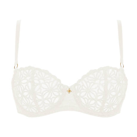 AUBADE Demi-cup bra Secret Memories Ivory