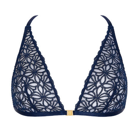 AUBADE BH ohne Bügel Frontöffnung Secret Memories Deep Blue