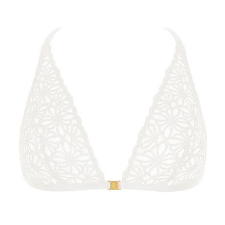 AUBADE BH ohne Bügel Frontöffnung Secret Memories Ivory
