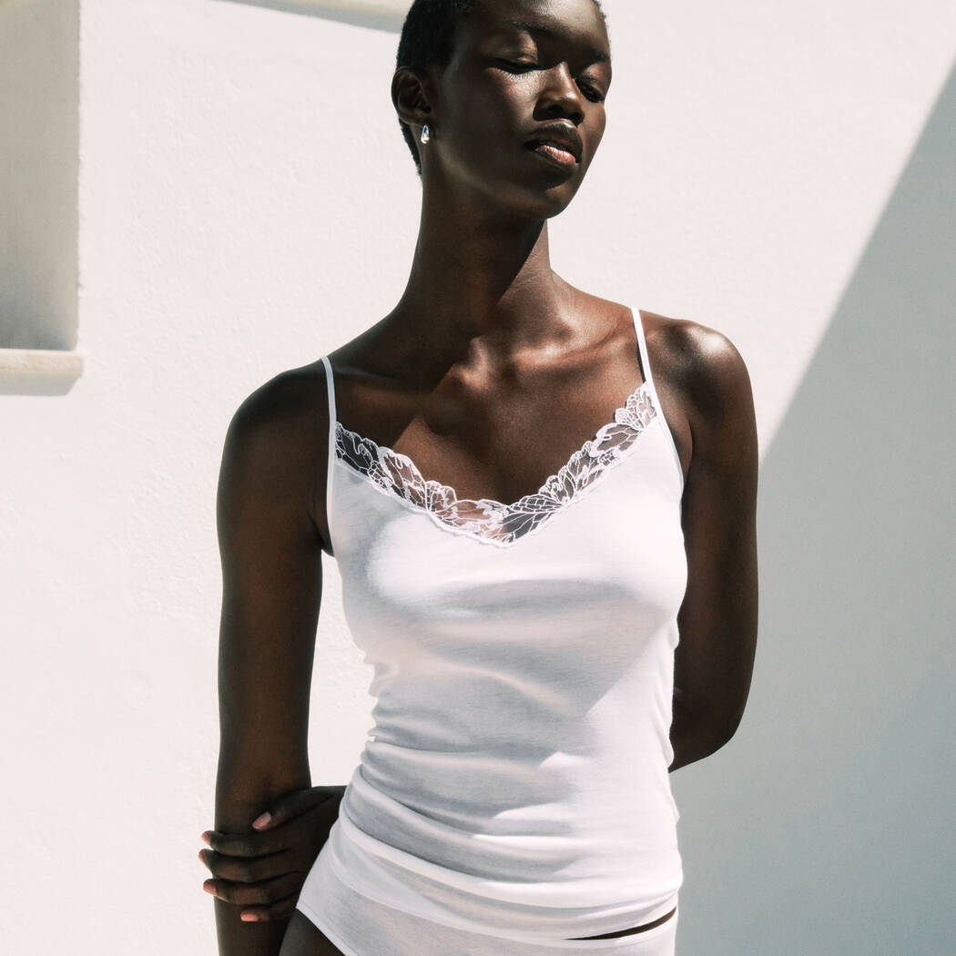 Hanro Celia Cotton camisole Hanro Belen