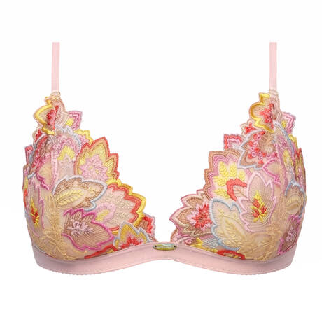NETTE ROSE Triangle bra Ziggy Pink