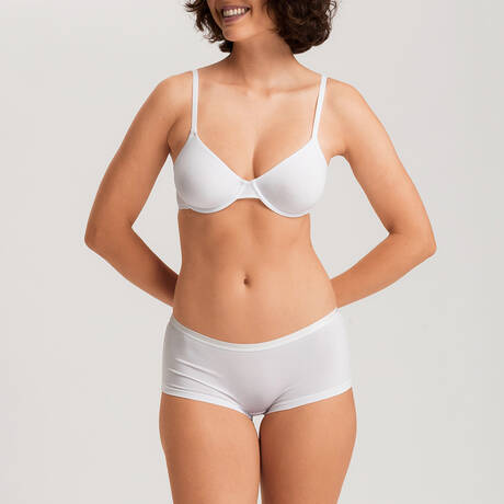2 pieces set HANRO Cotton Sensation White
