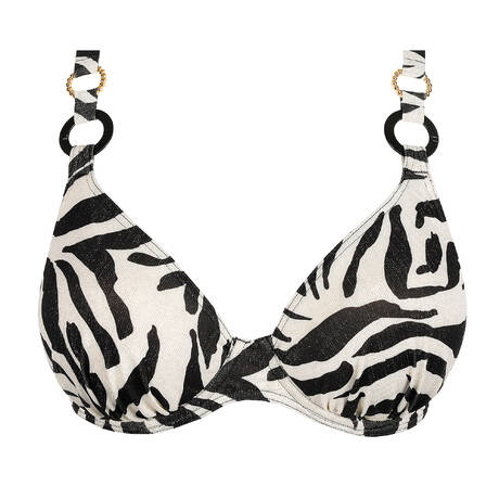 PRIMADONNA Heart-shaped padded bikini top Dalice Sauvage Shine