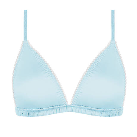 MEY Soutien-gorge triangle Poetry Glossy Breezy Blue