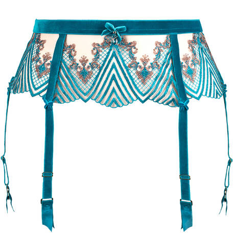 DITA VON TEESE Porte-jarretelles Fortunia Mosaic