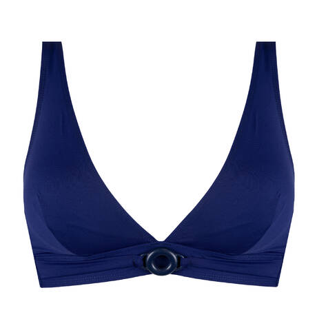 LIVIA Haut de maillot de bain triangle Saylie  Carilo Bleu foncé