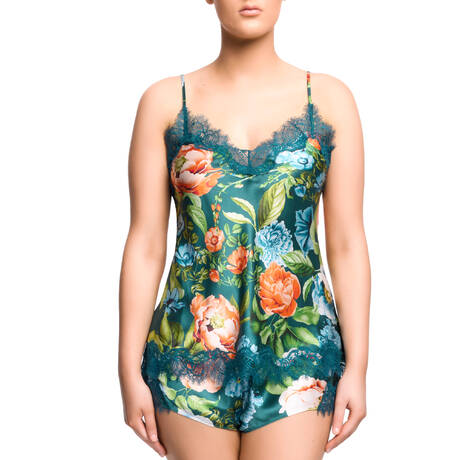 Ensemble 2 pièces SAINTED SISTERS Scarlett Teal Botanical