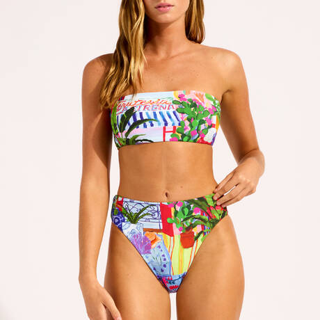 2 pieces set Seafolly La Boca Sapphire