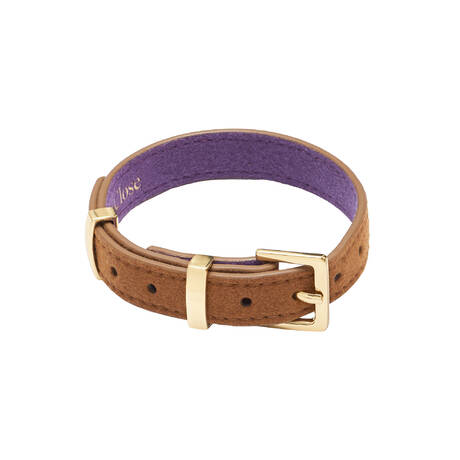 MAISON CLOSE Bracelet de cheville La Liaison Les Fétiches Fauve