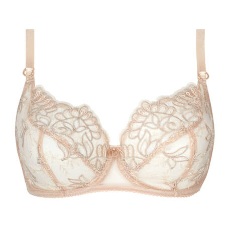 LISE CHARMEL Demi-cup fitting bra Élégance Artist Nude Aura