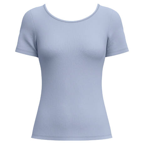 CALIDA T-Shirt mit kurzen Ärmeln aus Baumwolle Natural Confort Aura Blue