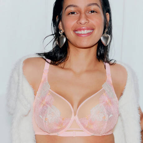 CHANTELLE Soutien-gorge emboitant en dentelle Pulp Daydream Bouquet Pastel