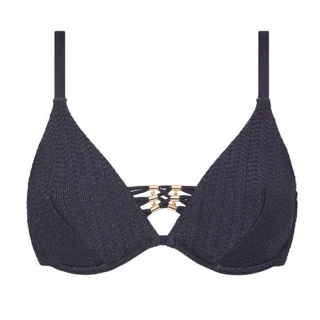 CHANTELLE Underwire bikini top Minuit Perle Noire