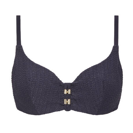 CHANTELLE Full cup bikini top Minuit Perle Noire