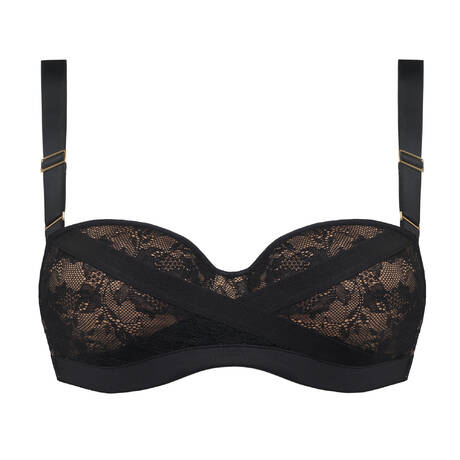 MARLIES DEKKERS Lace Balconette bra Cypher Black