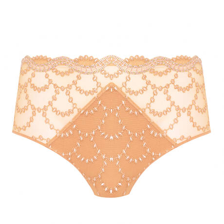 LOUISA BRACQ Culotte haute Precious Blush