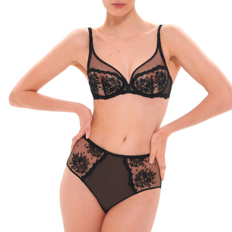 2 pieces set SIMONE PÉRÈLE Intrigue Black