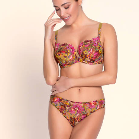 2 teile im set LISE CHARMEL Danse des Fleurs Fushia Vert