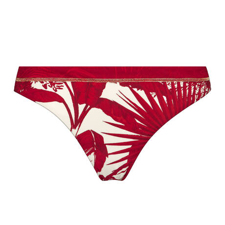 MARYAN MEHLHORN Brief bikini bottom Palmaria Crème Rouge