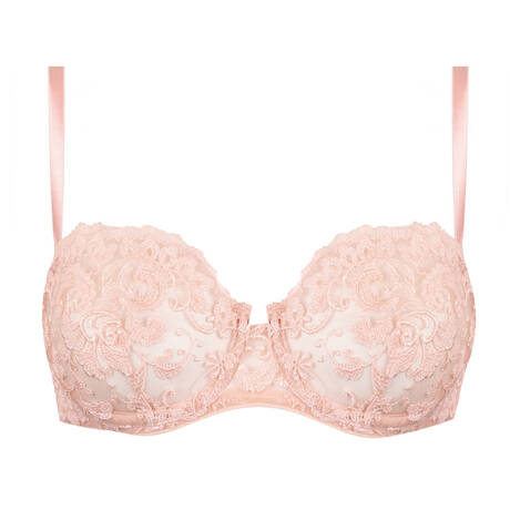 I.D. SARRIERI Demi-cup bra Giverny Pink