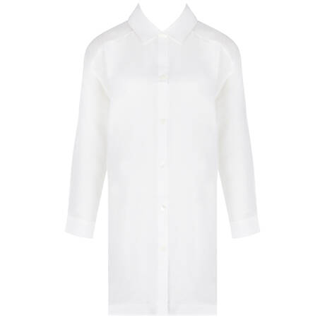 LISE CHARMEL Cotton Beach shirt Voyage d'Eté White