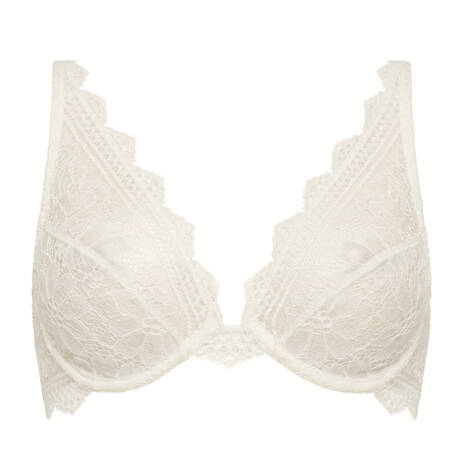 SIMONE PÉRÈLE Lace Triangle bra Freesia Nude