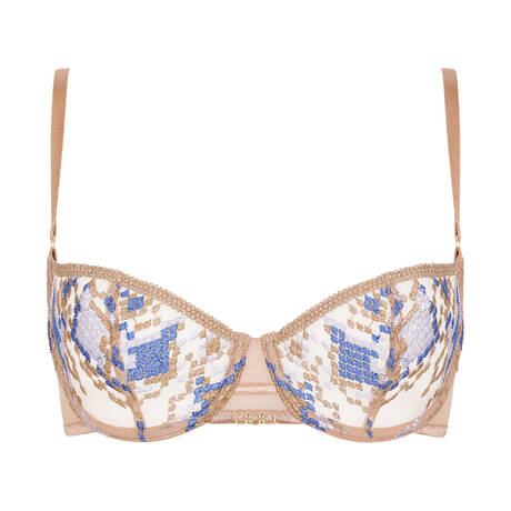 AUBADE Demi-cup bra Poetic Delights Skyway