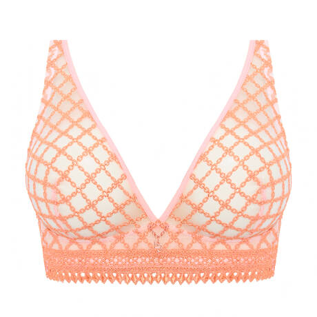 LOUISA BRACQ Wireless triangle bra Paco Sun Stone