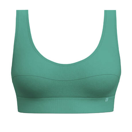 CALIDA Sports bra cotton Elastic North Sea Green