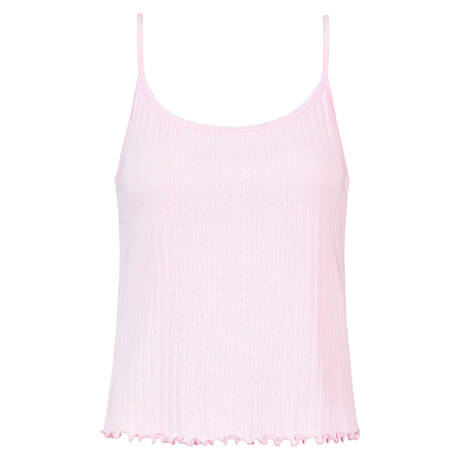 MEY Cotton Tank Pointelle Dreams Soft Pink