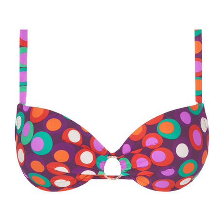 ANTIGEL Padded bikini top La Pois Disco Pois Hippie