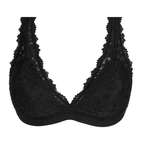 MARIE JO Lace Triangle bra Soft Studio Black
