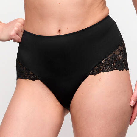 MARIE JO Lace High-waisted panty Soft Studio Black