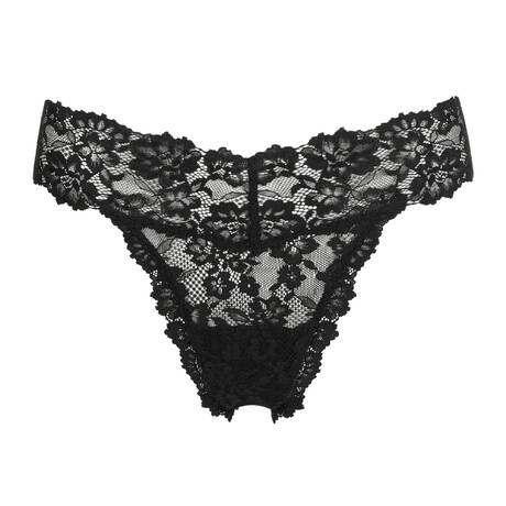 MARIE JO Lace Thong Soft Studio Black