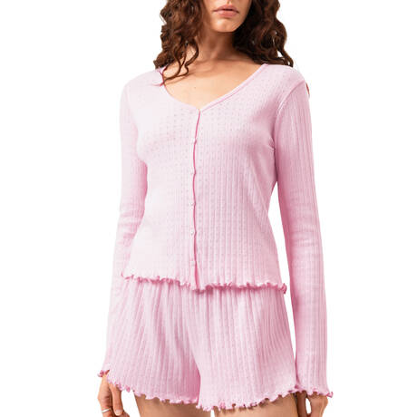 2 pieces set MEY Pointelle Dreams Soft Pink
