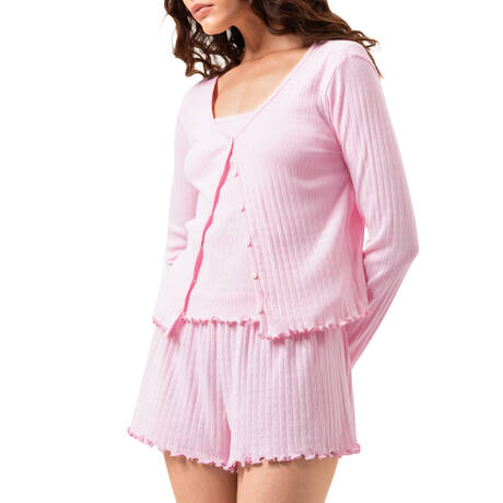 3 pieces set MEY Pointelle Dreams Soft Pink