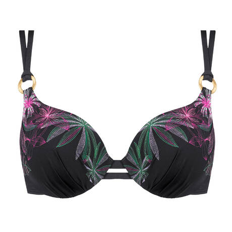 TRIUMPH Padded bikini top Summer Tropics Black