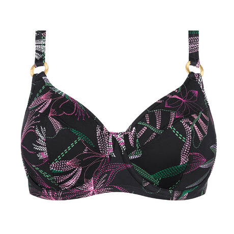 TRIUMPH Haut de maillot de bain emboitant minimiseur Summer Tropics Noir