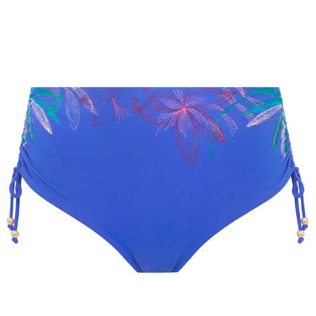 TRIUMPH Bas de maillot de bain slip coulissant lissant Summer Tropics Bleu