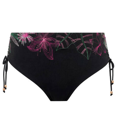 TRIUMPH Bas de maillot de bain slip coulissant lissant Summer Tropics Noir