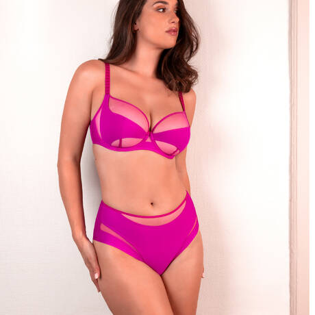 2 pieces set Chantelle Pulp Edge Fushia London