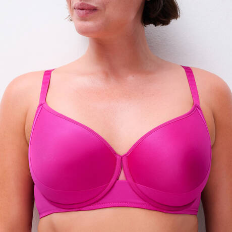 CHANTELLE Padded bra Pulp Edge Fushia London