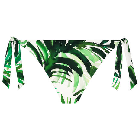 TRIUMPH Tie side bikini bottom Summer Palm Green