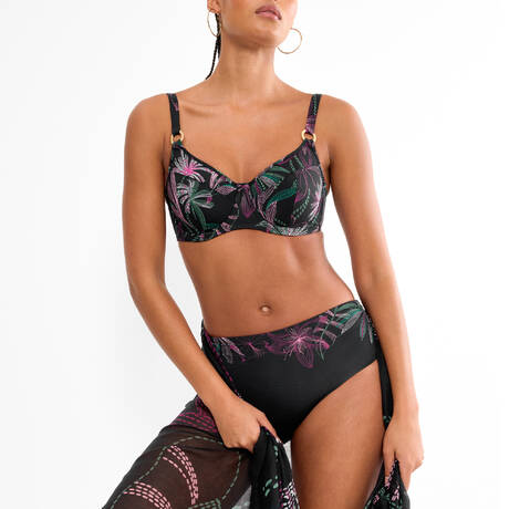 Ensemble 2 pièces Triumph Summer Tropics Noir