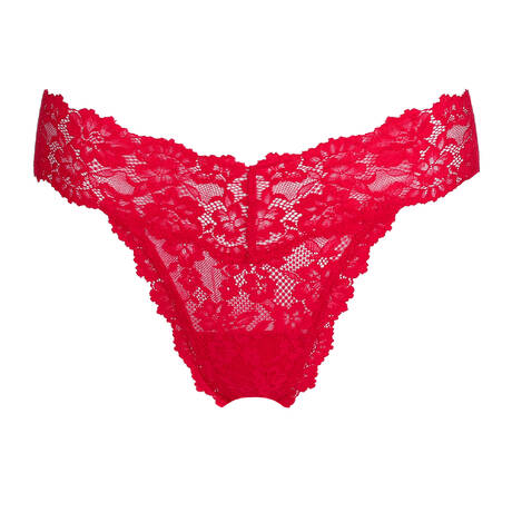 MARIE JO Lace Thong Soft Studio True Red