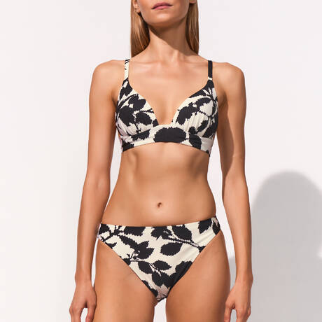 2 pieces set MARYAN MEHLHORN Florascape Cream Black