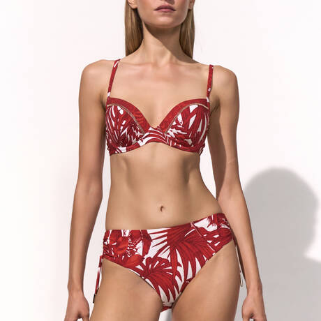 Ensemble 2 pièces MARYAN MEHLHORN Palmaria Crème Rouge