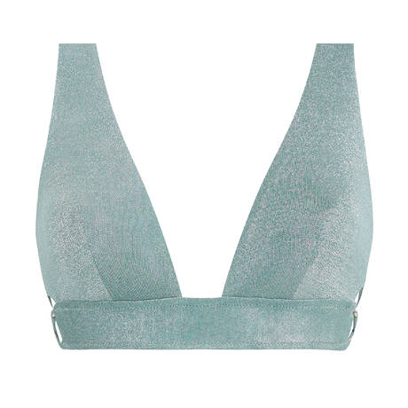 AUBADE Triangle bikini top Summer Glow Aqua