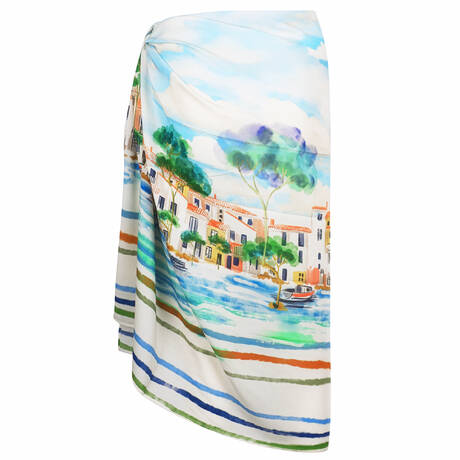LISE CHARMEL Beach sarong Voyage d'Eté Eté Portofino